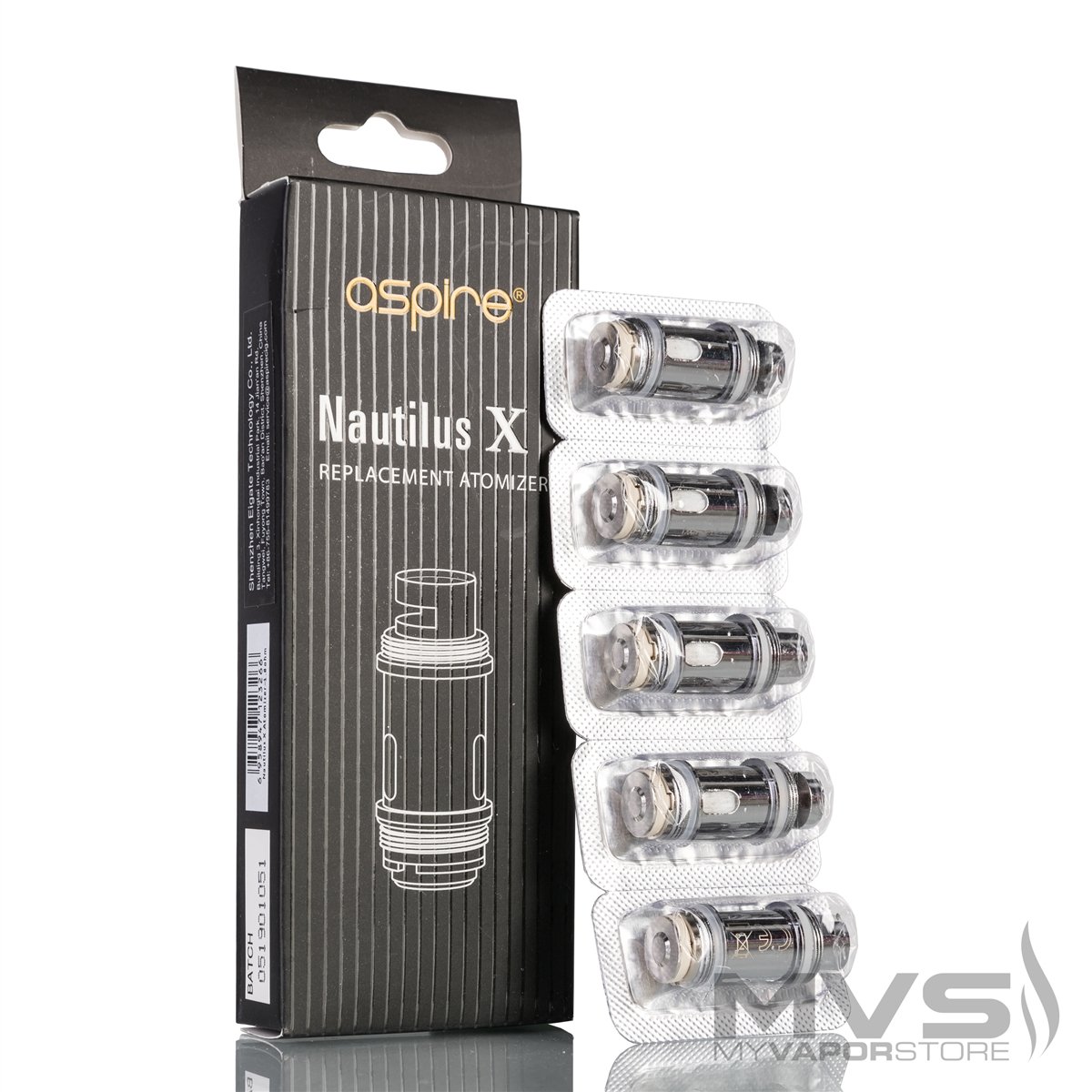 Aspire Nautilus X Replacement Coil - Pack of 5