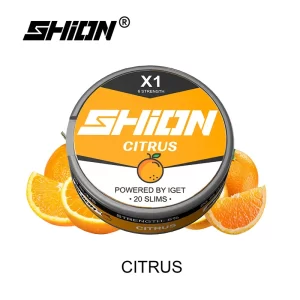 Citrus – IGET SHION X1 Nicotine Pouch 6mg