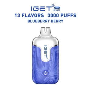 Blueberry Berry – IGET Halo Vape Kit 3000 Puffs