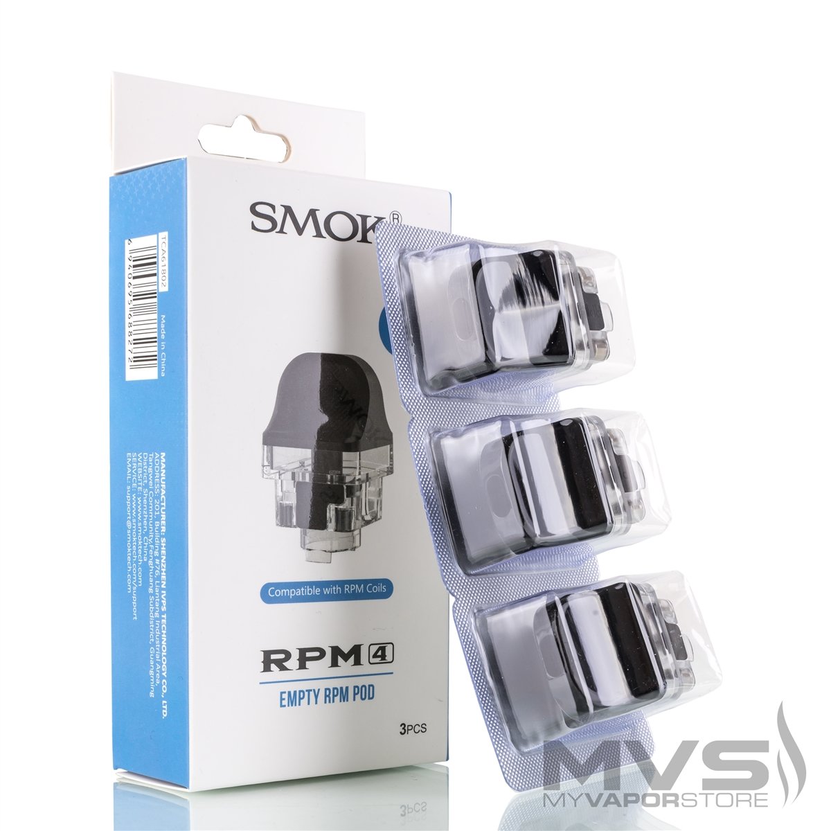 SMOK RPM 4 Empty Cartridge - Pack of 3