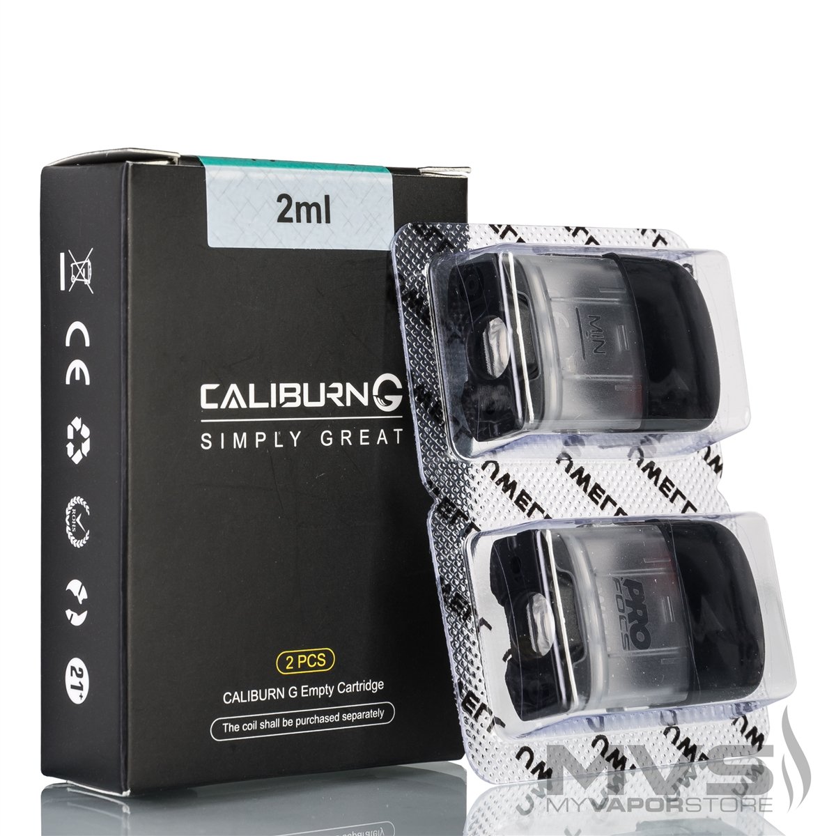 Uwell Caliburn G Empty Pod Cartridge - Pack of 2