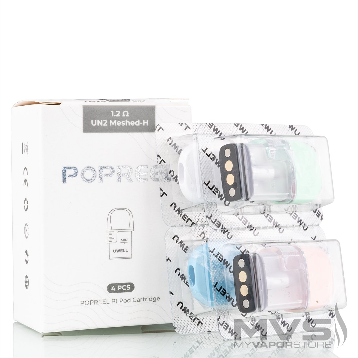 Uwell Popreel P1 Cartridge - Pack of 4