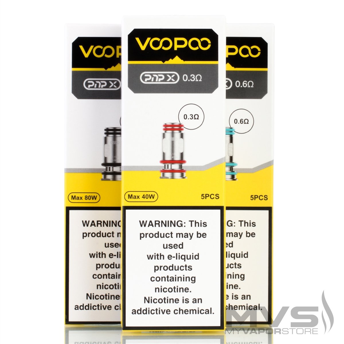 VooPoo PnP-X Series Replacement Coil - Pack of 5