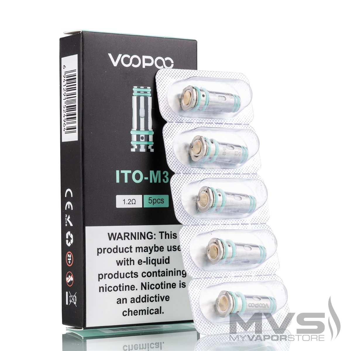 VooPoo ITO Replacement Coil - Pack of 5