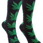 Cannabis Leaf Cotton Socks - AUS