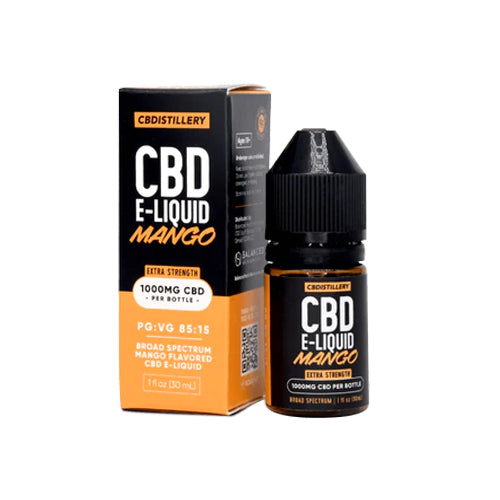CBDistillery-Extra-Strength-Broad-Spectrum-CBD-E-Liquid-1000mg-UK-04 CBDistillery Extra Strength Broad Spectrum CBD E-Liquid – 1000mg - Image 1