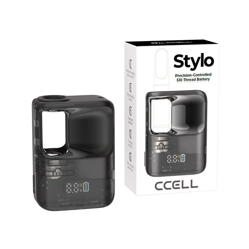 CCELL-Stylo-500mAh-Precision-510-Vape-UK-10 CCELL Stylo 500mAh Precision-Controlled 510 Cartridge Vape Battery - Image 1