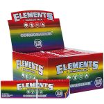 Elements Rainbow Connoisseur King Size Slim Rolling Papers + Tips - AUS - Image 2
