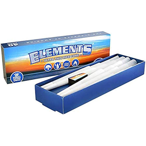 Elements King Size Pre-Rolled Cones - AUS - Image 1