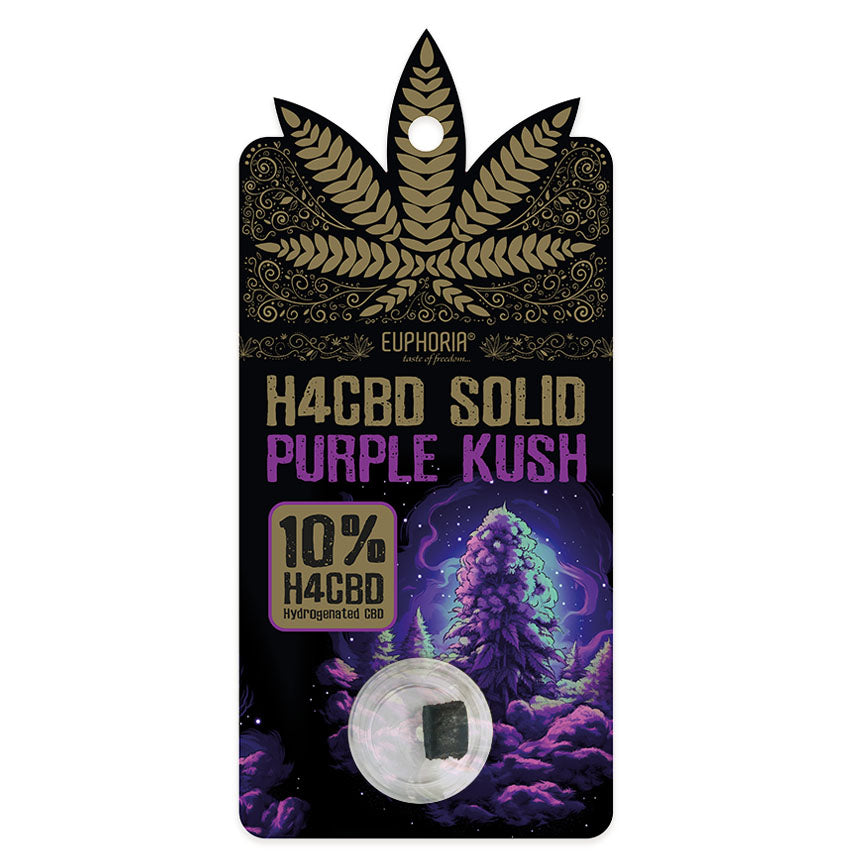 Euphoria-10_-H4CBD-Solid-Purple-Kush-UK-01 Euphoria 10% H4CBD Solid Purple Kush - H4CBD (Hydrogenated CBD) - Image 1