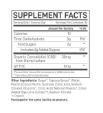 Extract Labs THC Free CBD Gummies – Daily Support – Blue Raspberry (1500mg) - Image 2