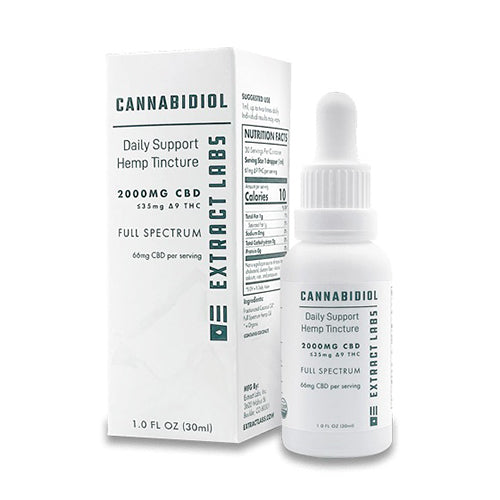 Extract Labs CBD Full Spectrum Daily Tincture 2000mg - AUS - Image 1