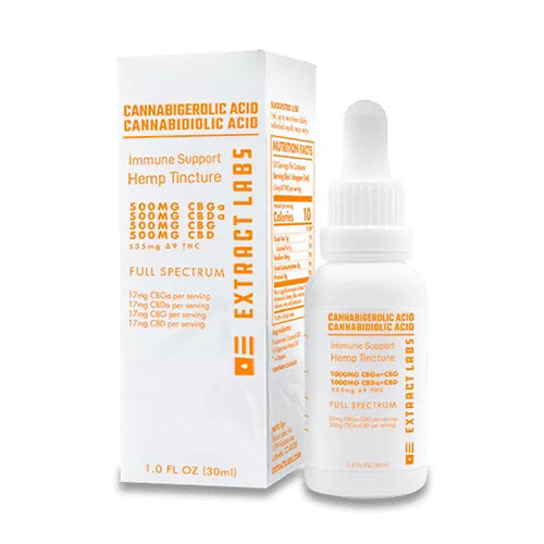 Extract Labs Full Spectrum Immune Support CBD Tincture – 2000mg (30ml) - Image 1