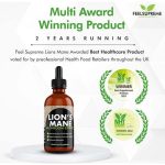 Feel Supreme 1500mg Lion's Mane Mushroom Extract Tincture Oil - UK - Image 3