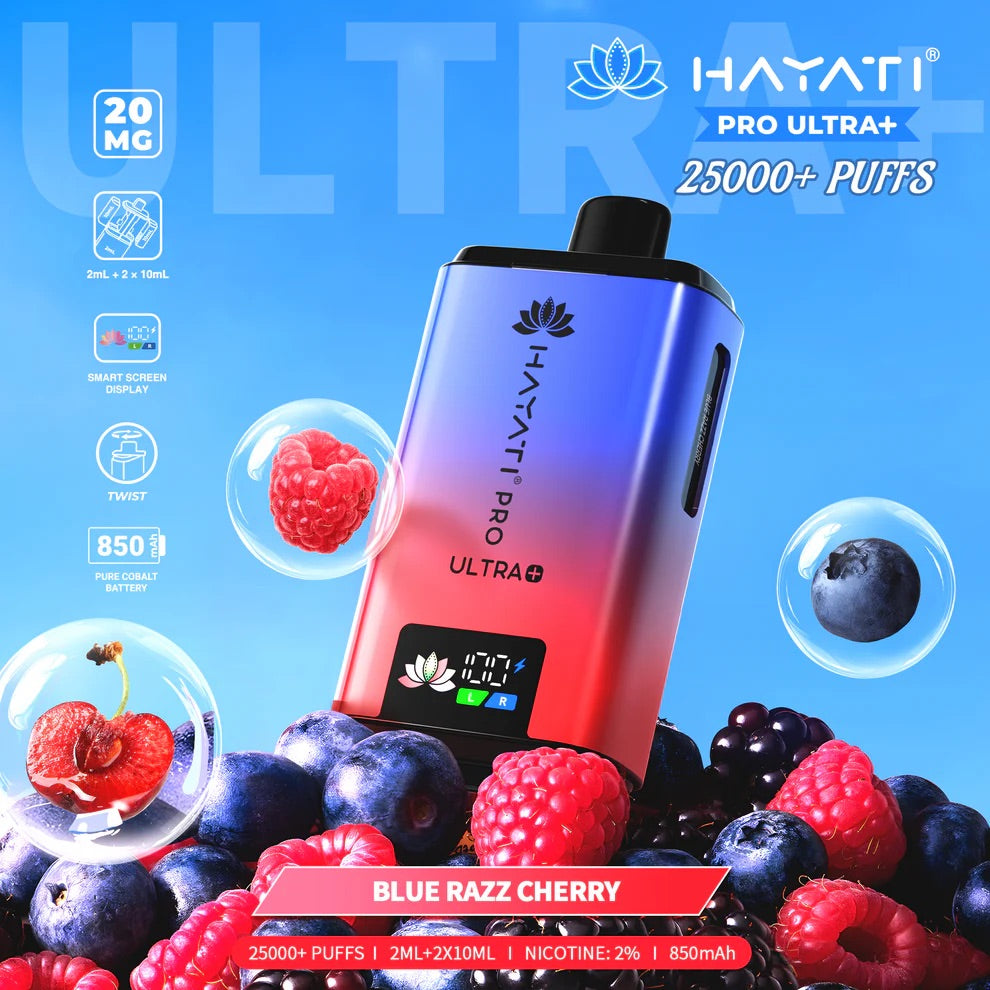 Hayati Pro Ultra + Pod Vape 25000 Puffs 2% Nicotine - UK - Image 5
