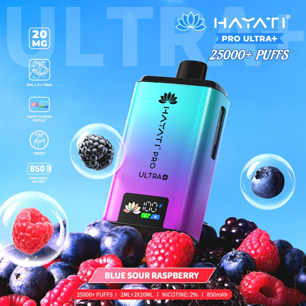 Hayati Pro Ultra + Pod Vape 25000 Puffs 2% Nicotine - UK - Image 7