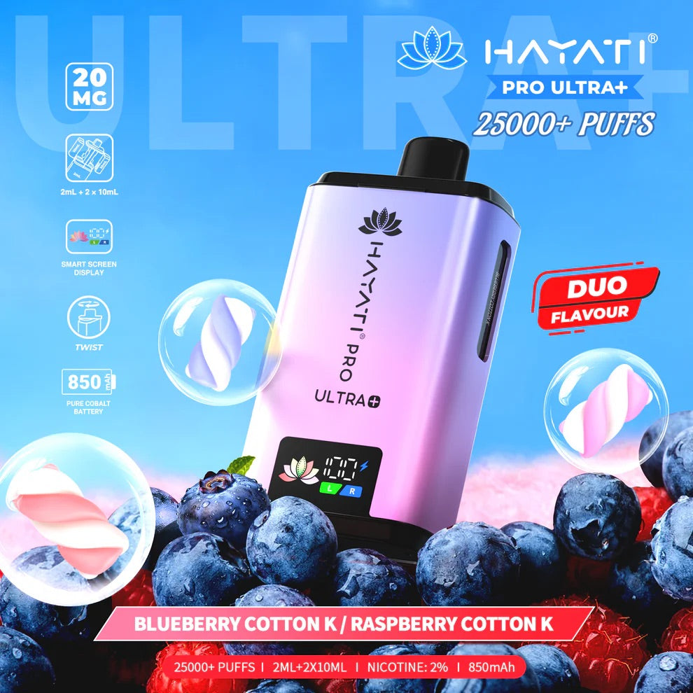 Hayati Pro Ultra + Pod Vape 25000 Puffs 2% Nicotine - UK - Image 8