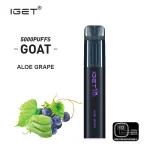 Aloe Grape – IGET Goat 5000 Puffs - Image 2