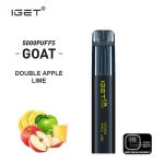 Double Apple Lime – IGET Goat 5000 Puffs - Image 2