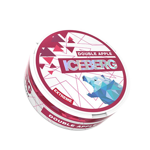 Iceberg_Nicotine_Pouches_Snus_50mg_35mg_Double_Apple_UK Iceberg Double Apple Nicotine Pouches - AUS - Image 1