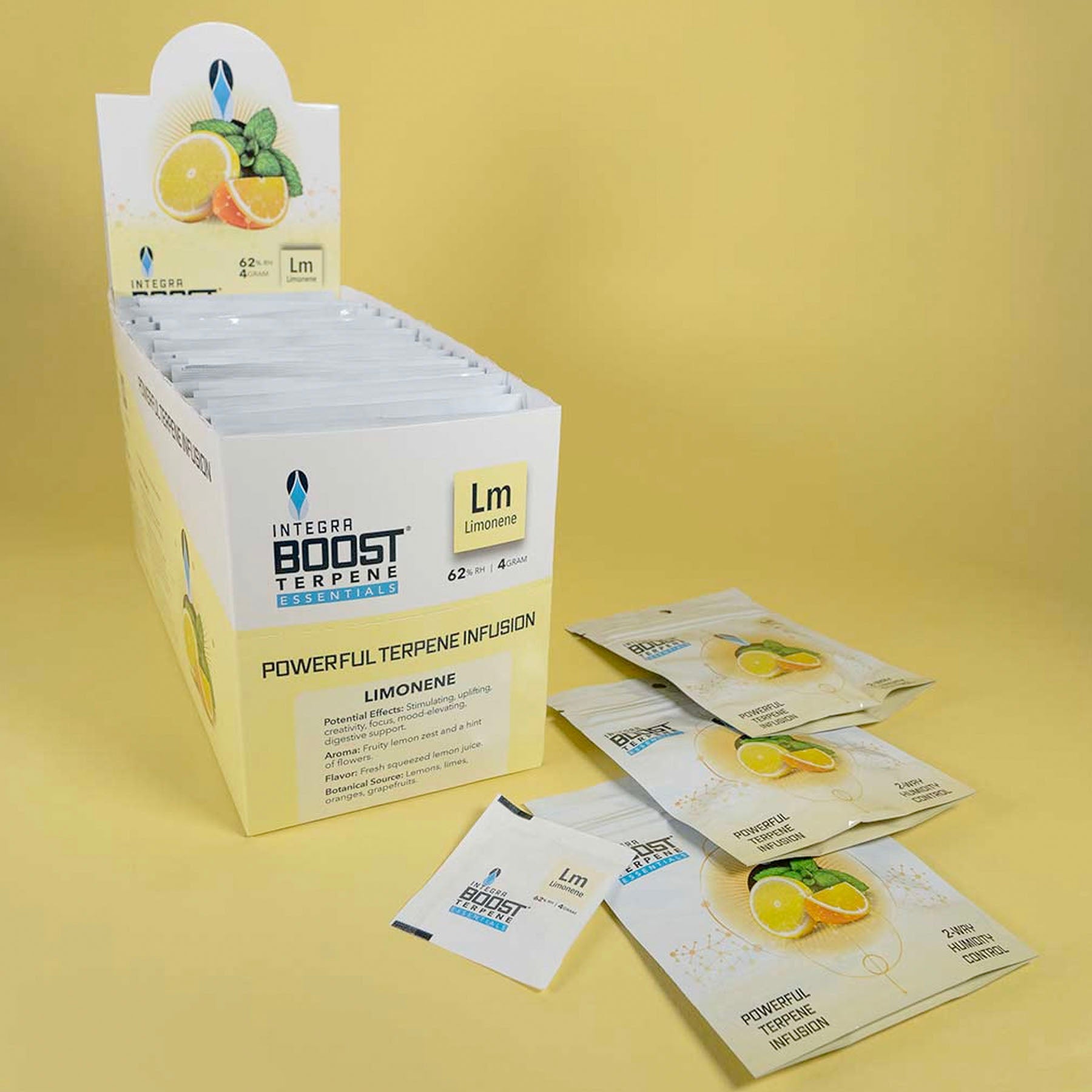 Integra-BOOST-Terpene-Essentials-Limonene-4-Gram-Humidity-Pack-UK-01 Integra BOOST Terpene Essentials Limonene Humidity - 4g Pack - Image 1