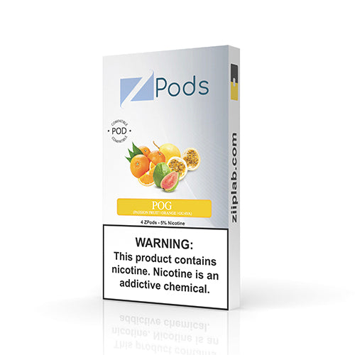Juul-Ziip-Pods-UK-Pog-01 Ziip Lab Zpods for JUUL - POG 5% - Juul Compatible Pods AUS - Image 1