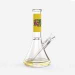 Glass Water Pipe by Keith Haring Iconic Artwork - Image 2