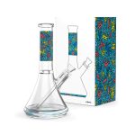 Glass Water Pipe by Keith Haring Iconic Artwork - Image 7