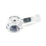 Glass Spoon Pipe by Keith Haring Iconic Artwork - Image 2