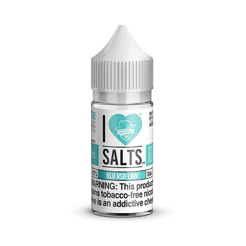 Mad Hatter I Love Salts Nicotine - Blue Raspberry Lemonade Eliquid - 50mg - 30ml bottle - UK - Image 1