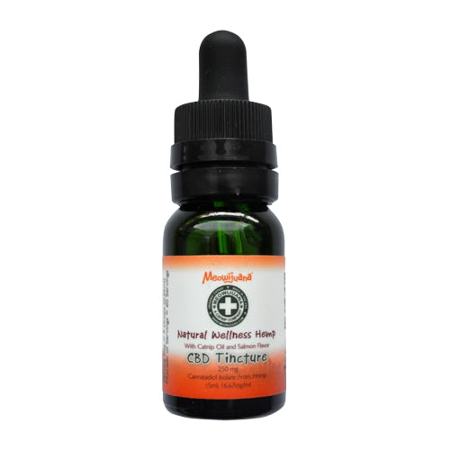 Meowijuana-CBD-Tincture-250mg-CBD-Salmon-Catnip-Oil-UK-04 Meowijuana CBD Tincture - 250mg CBD with Salmon and Catnip Oil - Image 1