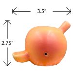Mini Peach Ceramic Pipe - Designed By Fashion Craft - AUS - Image 6