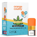 Orange County CBD Distillate Refill Pod 750mg Lemonade 1ml - AUS