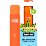 Orange County Pineapple Express CBD Distillate Pod System 750mg (1ml) - AUS