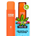 Orange County Zkittlez CBD Distillate Pod System 750mg (1ml) - UK