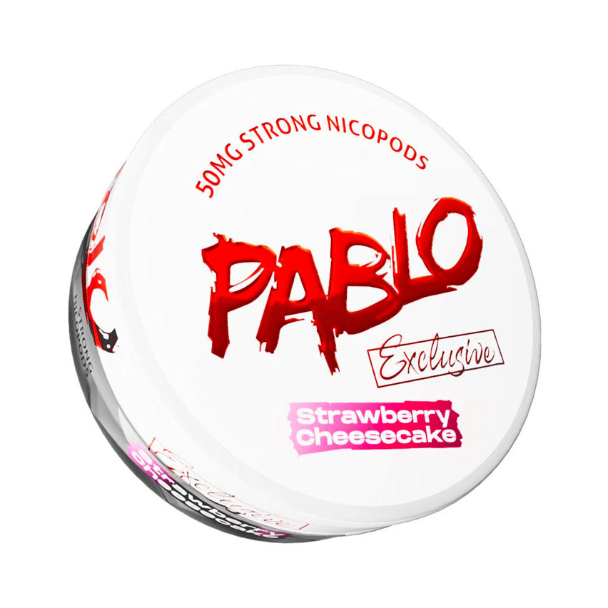 Pablo-Nicotine-Pouches-Strawberry-Cheesecake-UK-01 Pablo Strawberry Cheesecake Nicotine Pouches - AUS - Image 1