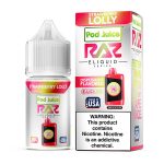 Pod Juice x RAZ Salt Nic - Strawberry Lolly - 35mg - 55mg - 30ml bottle - AUS