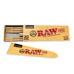 RAW Classic 1 1/4 Pre-Rolled Cones – 20 Pack - - AUS