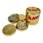 RAW Ethereal Gold 4 Piece Metal Grinder - AUS - Image 4