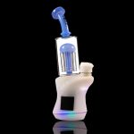 Toxic Glass 8 arm Tree Perc CARTA 2 Glass Top Blue - AUS