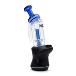 Toxic Glass Fused Showerhead Recycler CARTA Glass Top Blue - AUS