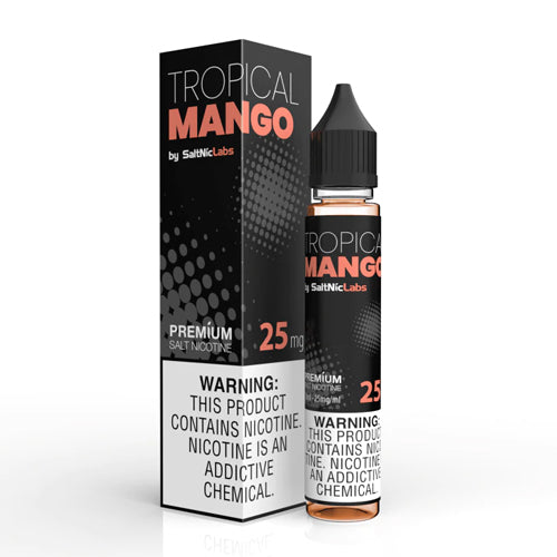VGod-SaltNic-Nicotine-Salt-E-Liquid-Tropical-Mango-SaltNic-50mg-UK-01 VGod Salt Nic - Tropical Mango e-liquid - 50mg - 30ml bottle - AUS - Image 1
