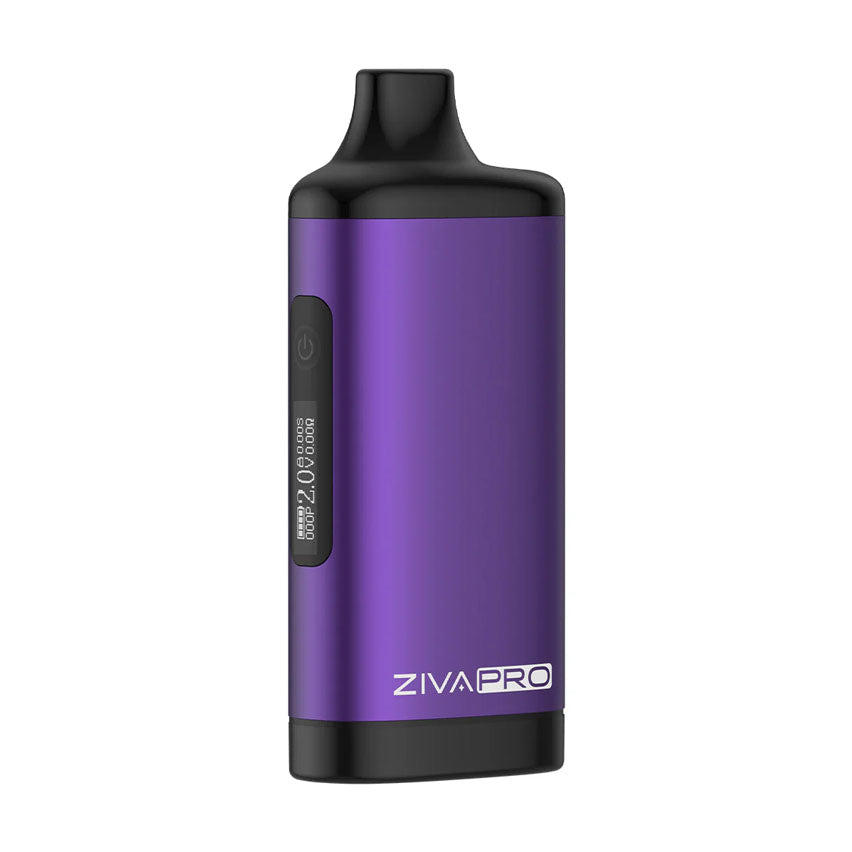 Ziva-Pro-Smart-Mod-510-Vape-Purple-UK-01.jpg Yocan Ziva Pro Smart Mod 650mAh 510 Cartridge Battery (OLED Screen) - AUS - Image 1