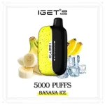 Banana Ice – IGET Moon 5000 Puffs