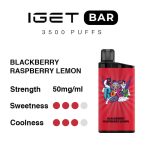 Blackberry Raspberry Lemon – IGET Bar 3500 Puffs - Image 3