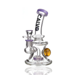 Calvo Dragon Sphere Glass Bong Purple  - AUS