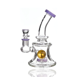 Calvo Dragon Sphere Glass Bong Purple  - AUS - Image 2