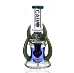 Calvo Yellow Horn Recycler Bong Blue  - AUS - Image 3