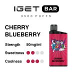 Cherry Blueberry – IGET Bar 3500 Puffs - Image 3