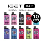 IGET Bar Box Mixed Flavours (10PCS) - Image 2